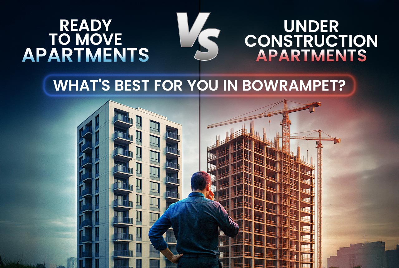 Under Construction Apartments in Bowrampet